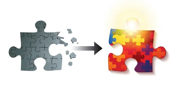 Shifting perspective to neurodiversity strengths concept art