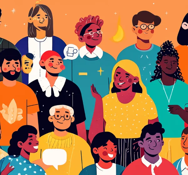 Diverse neurodivergent individuals showing various talents
