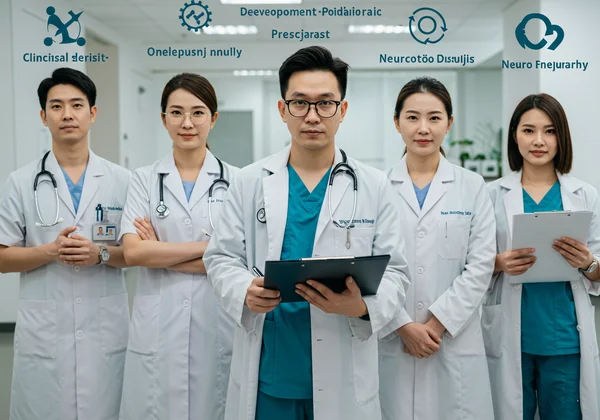 Diverse healthcare professionals for neurodivergent diagnosis
