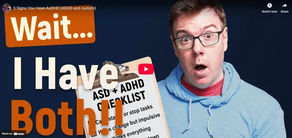 5 Tanda Anda Mempunyai AuDHD (ADHD dan Autisme)