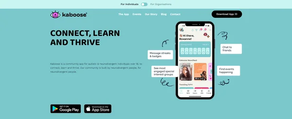 Kaboose: Komuniti Neurodivergen