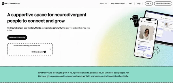ND Connect: Bimbingan Neurodivergen