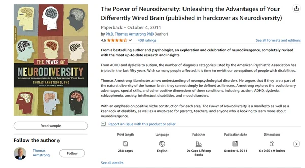 The Power of Neurodiversity oleh Thomas Armstrong